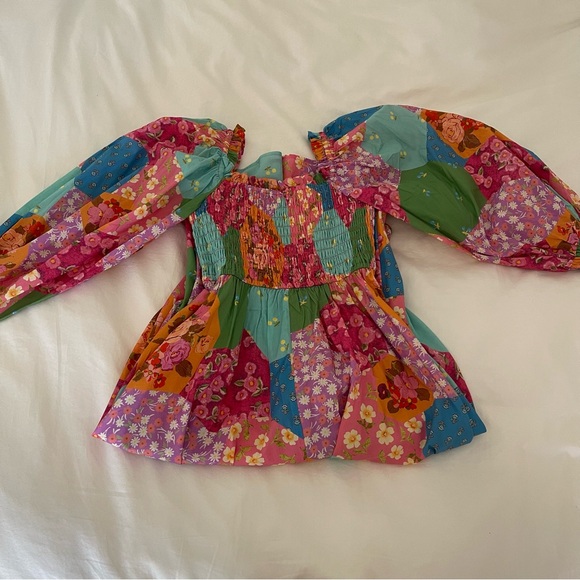 Spell Freda Shirred Midi Dress - Picture 9 of 12